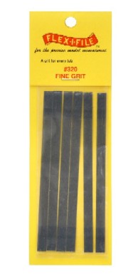 Flex-I-File 320 Grit Tapes Fine (6) for #123 #700