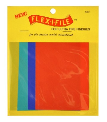 Flex-I-File Ultra-Fine Assorted Abrasive Sheet Set (8)