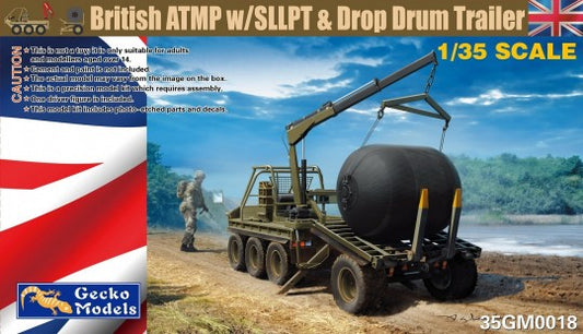 1/35 British ATMP Vehicle w/SLLPT & Drop Drum Trailer