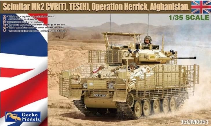 1/35 CVR(T) Scimitar Mk 2 TES(H) Mass Production Tank Operation Herrick,  Afghanistan