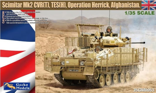1/35 CVR(T) Scimitar Mk 2 TES(H) Mass Production Tank Operation Herrick,  Afghanistan
