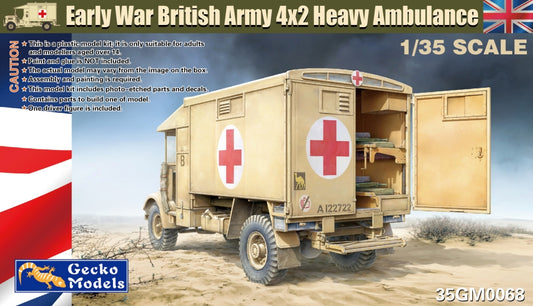 1/35 Early War British Army 4x2 Heavy Ambulance