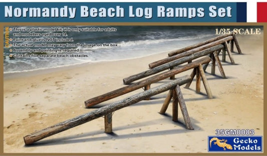 1/35 Normandy Beach Log Ramps Set (5)