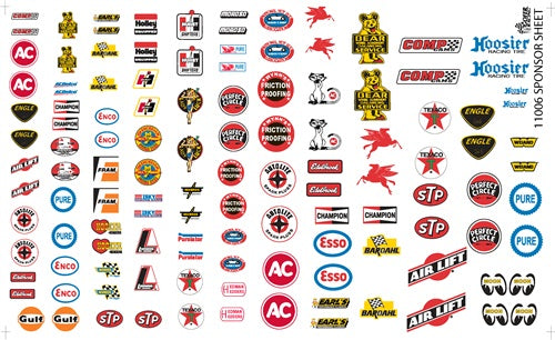 1/24-1/25 Manufacturer Sponsor Logos #1