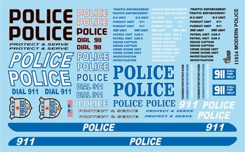 1/24-1/25 Modern Police Graphics