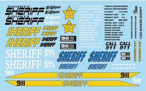 1/24-1/25 Modern Sheriff Graphics