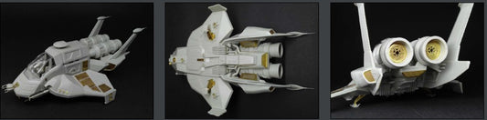 1/32 Battlestar Galactica Colonial Raptor Exterior Detail Set for MOE (Photo-Etch) (D)