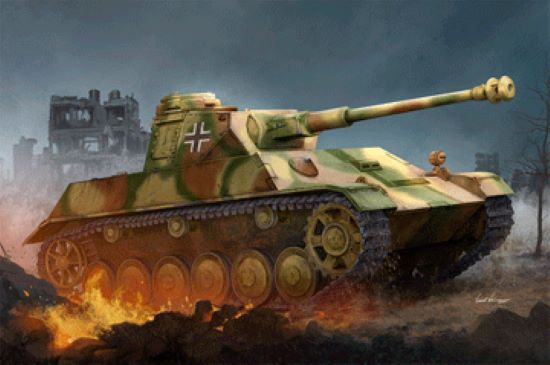 1/35 German PzKpfk III/IV Tank w/Einheitsfahrgestell Small Turret