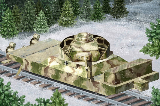 1/72 German Panzerjagerwagen Vol.1 Armored Rail Car