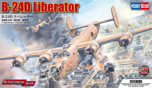 1/32 B24D Liberator USAF Heavy Bomber