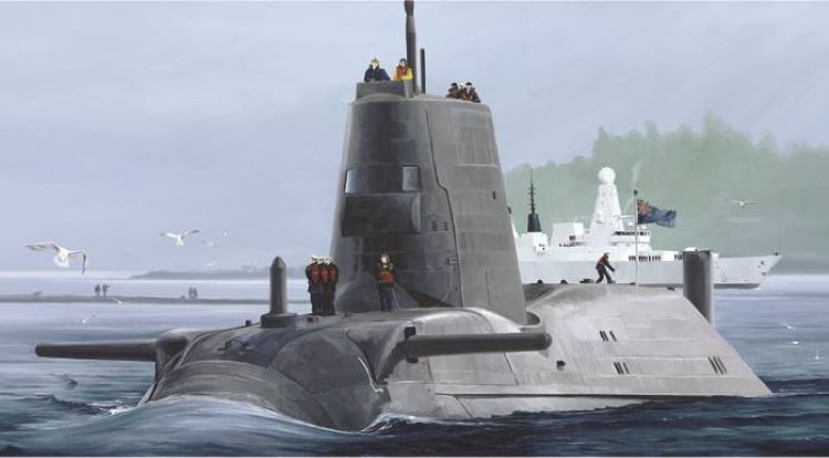 1/350 HMS Astute British Submarine