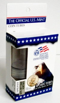 Dollars Golden Coin Tubes (4/bx)