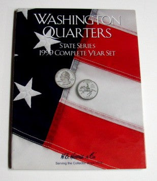 1999 Complete Year Washington State Quarters Coin Folder (D)