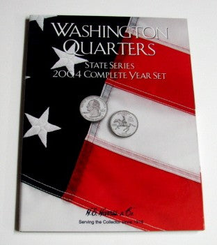 2004 Complete Year Washington State Quarters Coin Folder (D)