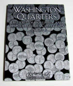 Washington Quarters District of Columbia & US Territories Collection 2009 Coin Folder