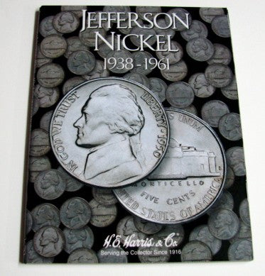 Jefferson Nickel 1938-1961 Coin Folder
