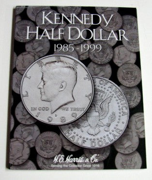 Kennedy Half Dollar 1985-1999 Coin Folder