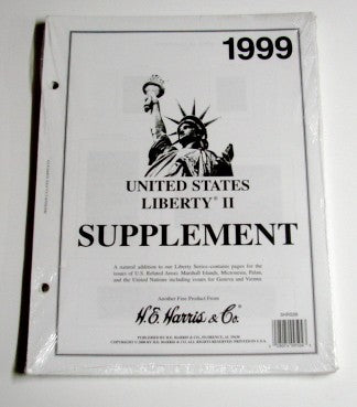 1999 US Liberty II Stamp Album Supplement (D)