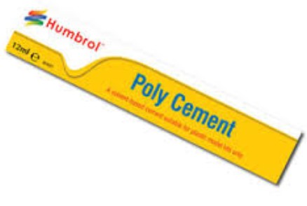 12ml. Tube Poly Cement