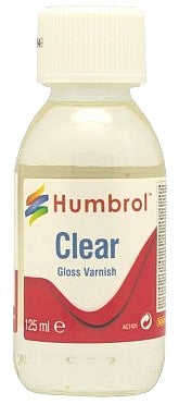 125ml. Bottle Clear Gloss Varnish