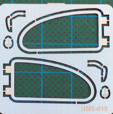 1/24-1/25 VW Beetle Side Window Frames for TAM