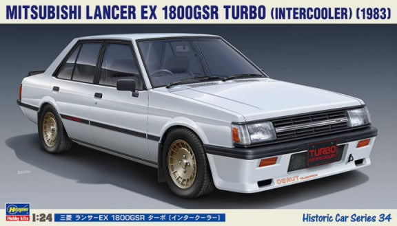 1/24 1983 Mitsubishi Lancer EX 1800GSR Turbo (Intercooler) 4-Door Car