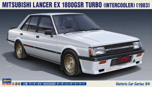 1/24 1983 Mitsubishi Lancer EX 1800GSR Turbo (Intercooler) 4-Door Car