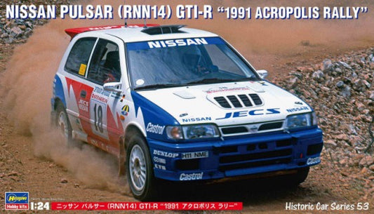 1/24 Nissan Pulsar GTI-R 1991 Acropolis Rally Race Car