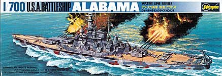 1/700 USS Alabama Battleship