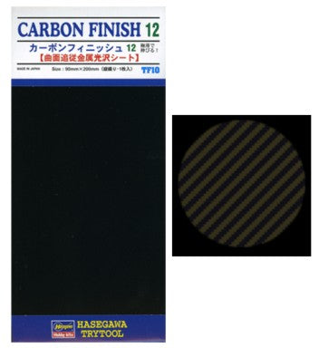 Carbon Finish (Coarse) Mylar Foil (Self-Adhesive)