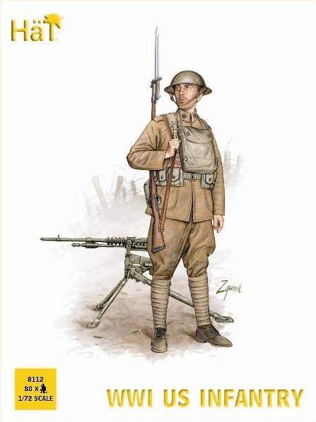 1/72 WWI US Infantry (80)