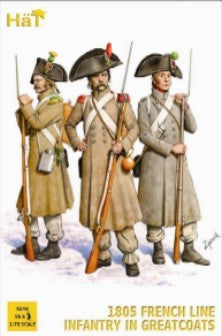 1/72 1805 French Line Infantry in Great Coats (96)