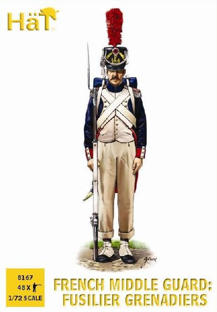 1/72 French Middle Guard Fusilier Grenadiers (48)