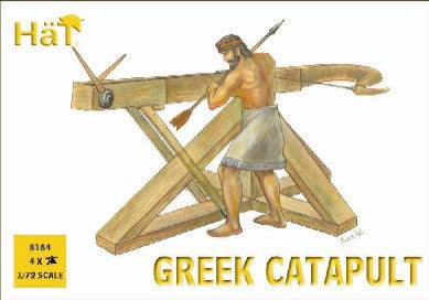 1/72 Ancient Greek Warrior (24 w/4 Cataputs)