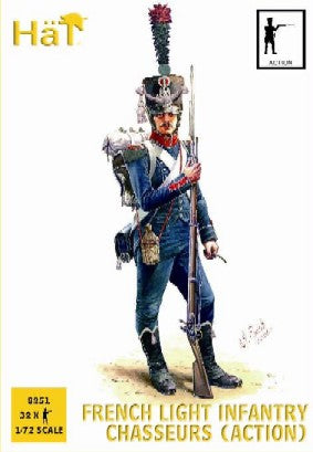 1/72 Napoleonic French Light Infantry Chasseurs Action (32)