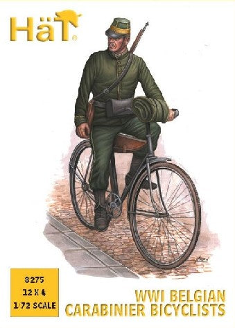 1/72 WWI Belgian Carabinier Bicyclists (12)