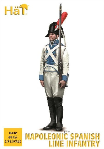 1/72 Napoleonic Spanish Line Infantry (48)