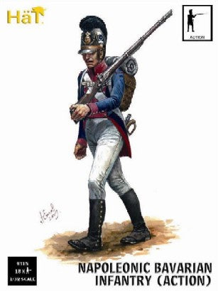 1/32 Napoleonic Infantry Bavarian Infantry Action (18)