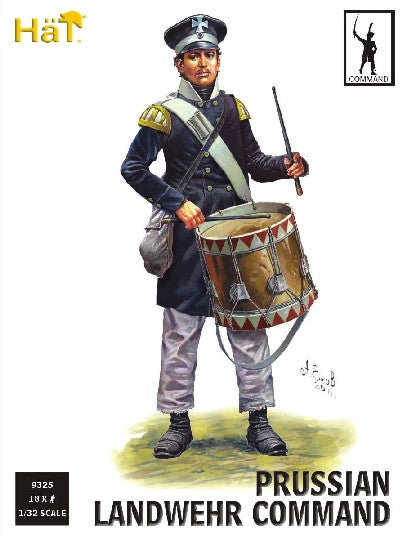 1/32 Napoleonic Prussian Landwehr Command (18)