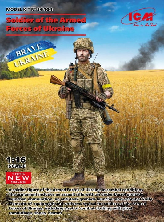 1/16 Brave Ukraine: Soldier of the Armed Forces of Ukraine