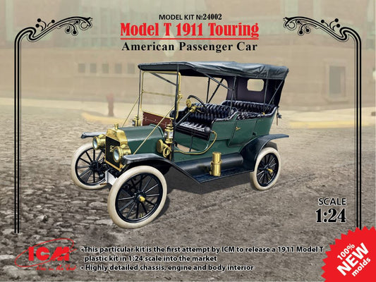 1/24 American Model T 1911 Touring Passenger Car