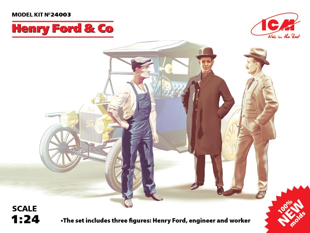 1/24 Henry Ford & Co. Figure Set (3)