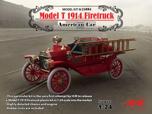 1/24 American Model T 1914 Fire Truck