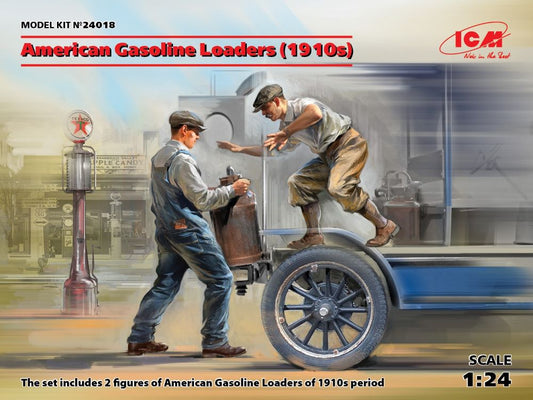 1/24 American Gasoline Loaders 1910's (2)