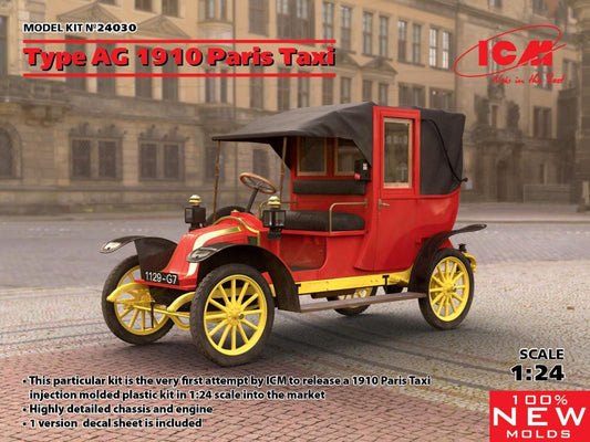 1/24 1910 Type AG Paris Taxi