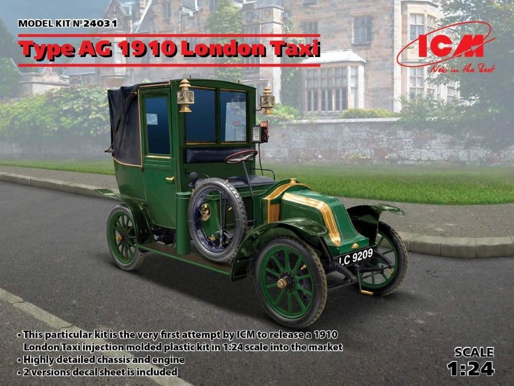 1/24 1910 Type AG London Taxi