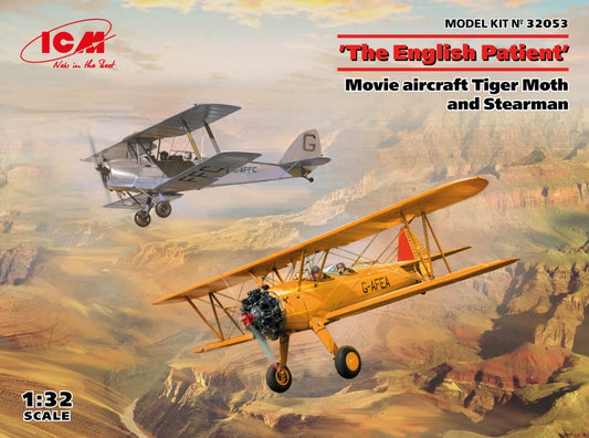 1/32 Tiger Moth & Stearman Aircraft from The English Patient Movie (D)