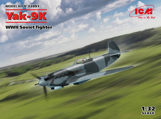 1/32 WWII Soviet Yak9K Fighter