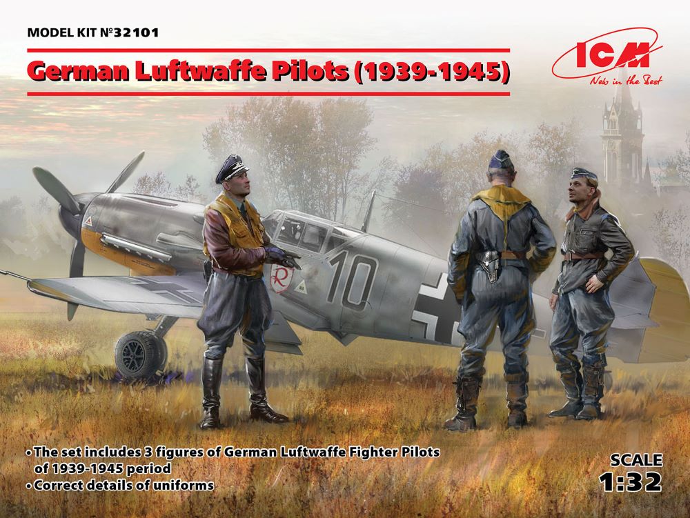 1/32 WWII German Luftwaffe Pilots 1939-1945 (3)