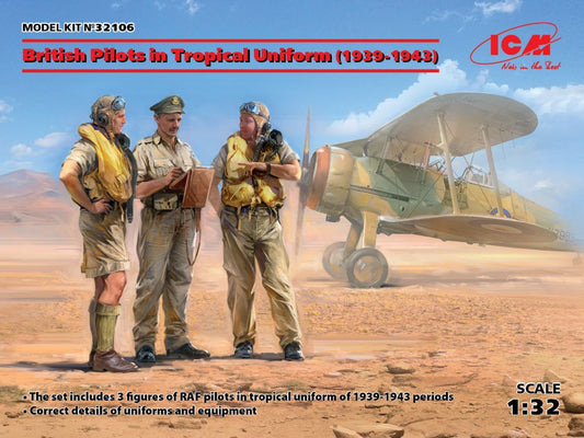 1/32 British Pilots in Tropical Uniform 1939-1943 (3)